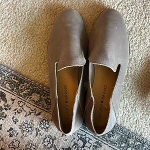 Slate grey Lucky Brand loafers